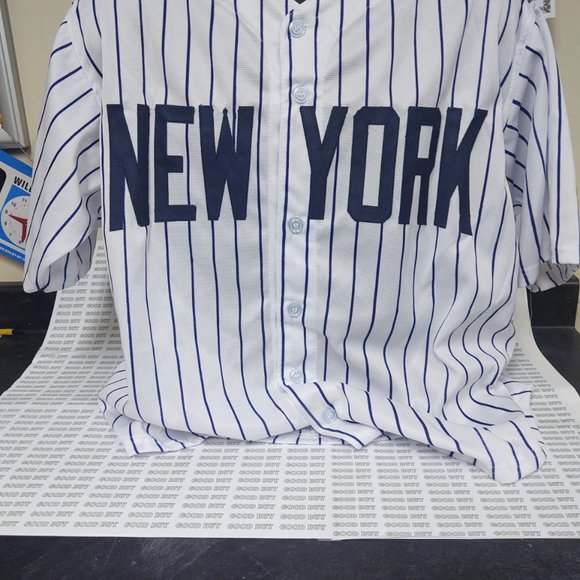 NEW YORK JACKSON BUTTON DOWN JERSEY REPLICA - Picture 3 of 6